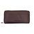 Zip Around Wallet - Burgundy