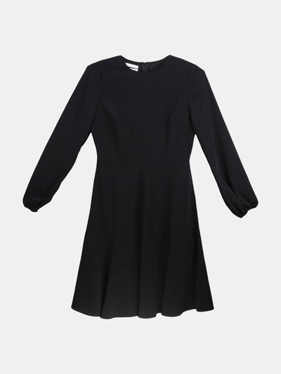 CO Essentials CO Essentials Women's Black Peasant SLV Short Dress product