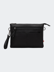 Gambit 'SARA' Crossbody/Clutch Bag - Black