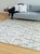 A New Hope Vintage Moroccan Rug 3'x6' White/Black (Wool)