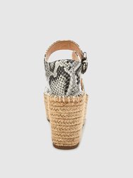 Flirty Espadrille Wedge