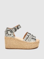 Flirty Espadrille Wedge