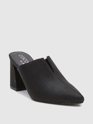 Night Moves Backless Slip-On - Black