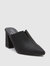 Night Moves Backless Slip-On - Black