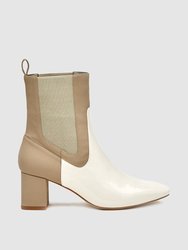 Pendant Paneled Double-Gore Bootie