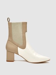 Pendant Paneled Double-Gore Bootie