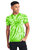 Colortone Adults Unisex Tonal Spider Shirt Sleeve T-Shirt (Spider Lime)