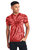 Colortone Adults Unisex Tonal Spider Shirt Sleeve T-Shirt (Spider Red)