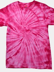 Colortone Childrens Little Boys Tonal Spider Short Sleeve T-Shirt (Spider Pink) - Spider Pink
