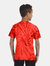 Colortone Childrens Little Boys Tonal Spider Short Sleeve T-Shirt (Spider Red)