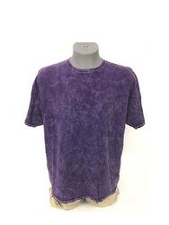 Colortone Mens Mineral Wash Short Sleeve Heavyweight T-Shirt (Purple)