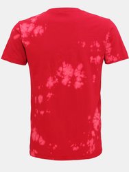 Colortone Unisex Bleached Out T-Shirt (Red)