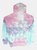 Colortone Unisex Rainbow Tie Dye Pullover Hoodie (Purple/Blue/Pink)