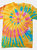 Colortone Womens/Ladies Rainbow Tie-Dye Short Sleeve Heavyweight T-Shirt (Blue Jerry) - Blue Jerry