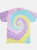 Colortone Womens/Ladies Rainbow Tie-Dye Short Sleeve Heavyweight T-Shirt (Lagoon) - Lagoon