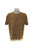 Mens Mineral Wash Short Sleeve Heavyweight T-Shirt - Brown