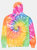 Unisex Rainbow Tie Dye Pullover Hoodie - Eternity