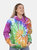 Unisex Rainbow Tie Dye Pullover Hoodie - Eternity