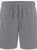 Comfy Co Mens Elasticated Lounge Shorts  - Charcoal