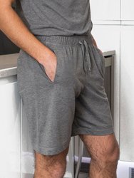 Comfy Co Mens Elasticated Lounge Shorts 