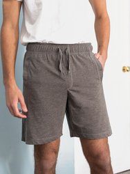 Comfy Co Mens Elasticated Lounge Shorts 