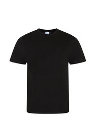 Comfy Co Mens Sleepy T Short Sleeve Pajama T-Shirt (Black) - Black