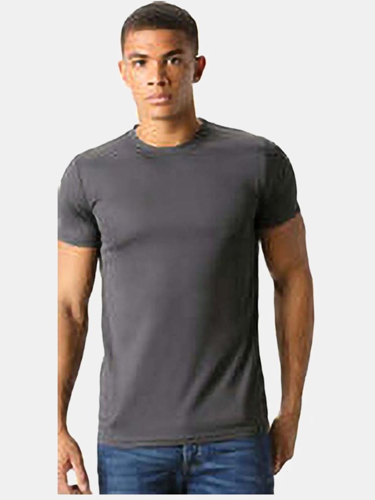 Comfy Co Mens Sleepy T Short Sleeve Pajama T-Shirt (Charcoal)