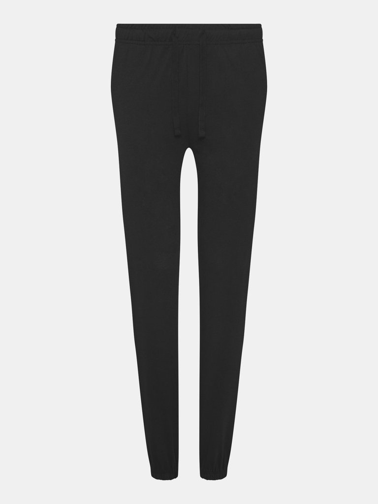 Womens/Ladies Sleepy Pants - Black - Black