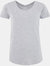 Womens/Ladies Sleepy T Short Sleeve Pajama T-Shirt - Heather Gray - Heather Gray