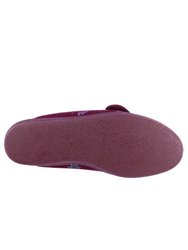 Diana / Ladies Slippers / Classic Ladies Slippers - Wine