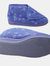 Womens/Ladies Andrea Floral Bootee Slippers - Blue