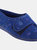 Womens/Ladies Davina Floral Superwide Slippers - Navy Blue - Navy Blue