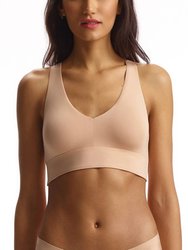 Butter Comfy Racerback Bralette - True Nude