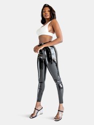 Commando Classic Patent Leggings - Black