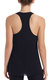 Covet Racerback Tank Top - Black