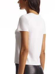 Essential Cotton Crewneck Tee