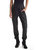 Faux Leather Smocked Jogger - Black