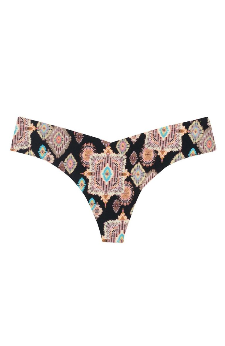 Microfiber Print Thong In Marrakesh - Marrakesh