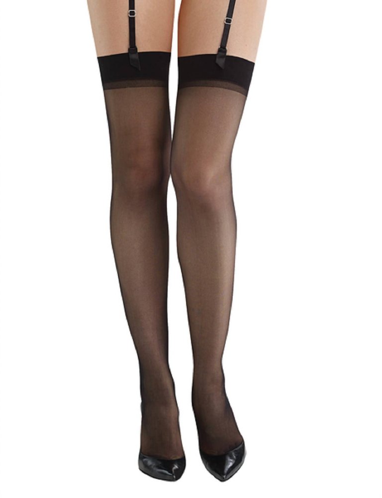 Stocking Sheer - Black