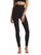 Studio Rib Legging In Black - Black