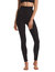 Studio Rib Legging In Black - Black