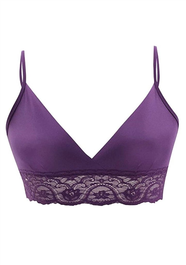 Tulip Bralette - Plum