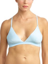 Women'S Crown Embroidered Bralette - Something Blue