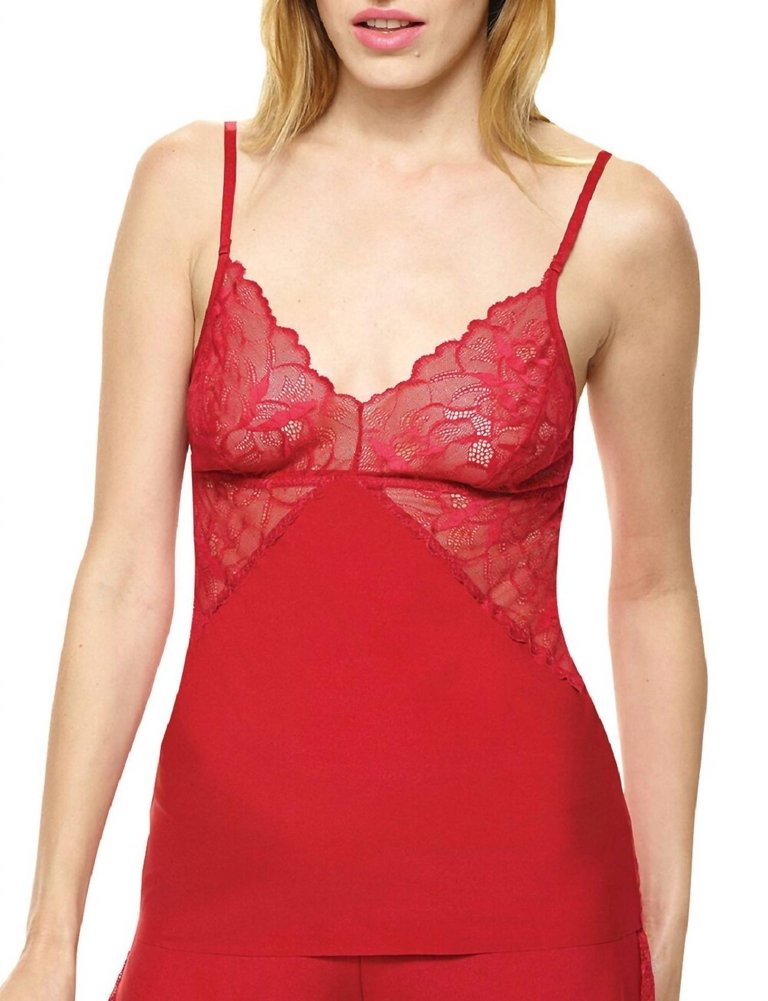 Women'S Love + Lust Cami - Ruby Red