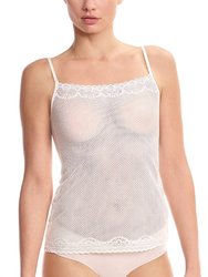 Womens Perfect Stretch Lace Cami - Ivory