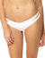 Women'S The Stripped Thong Panty - White