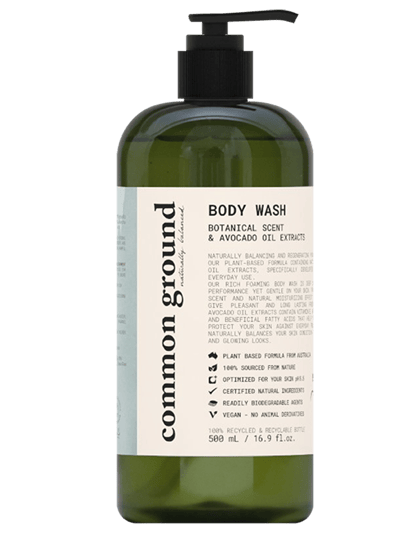 Common Ground Natural Body Wash with Avocado Oil Extracts product