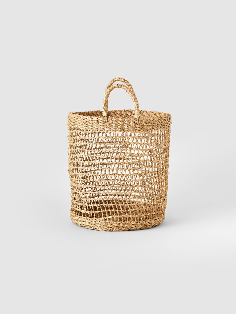 Open Weave Basket