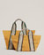 Italian Canvas Mini Tote in Saffron