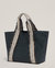 Italian Canvas Tote in Charcoal - Charcoal